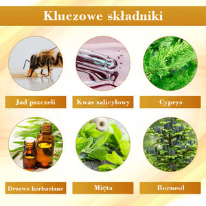 Skoncentrowany krem do naprawy skóry z jadem pszczelim