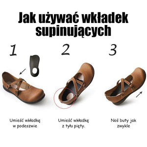 Wkładki do butów Half Arch Leg Corrector Instant Support