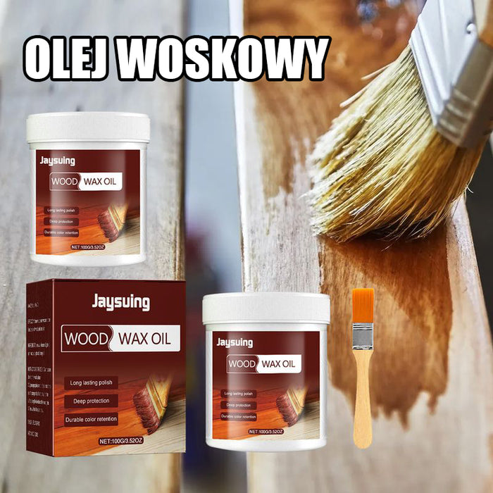 Olej woskowy do drewna