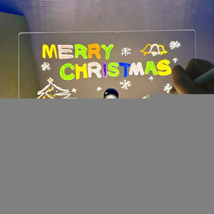 Zestaw świecących, przezroczystych tabletów do rysowania