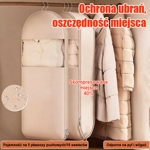 👕Oszczędzająca miejsce kieszeń wisząca z zamkiem błyskawicznym