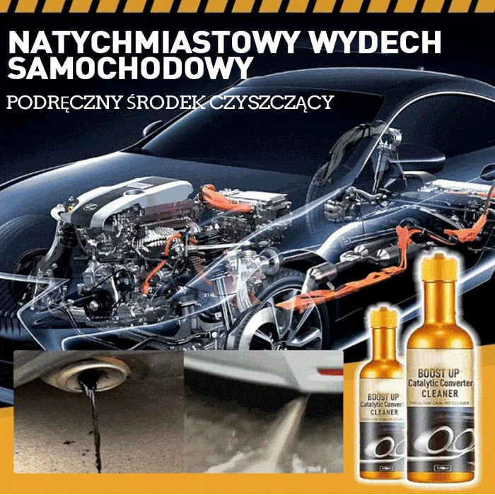 Natychmiastowy środek do czyszczenia układu wydechowego samochodu