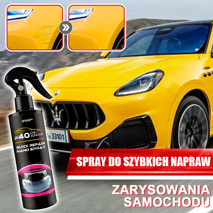 Nano spray do szybkiej naprawy zarysowań samochodowych