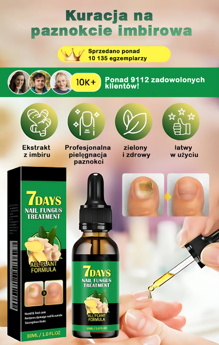 Ginger Nail Care Solution