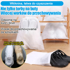 Torba do przechowywania, włóknina torba na buty ze sznurkiem