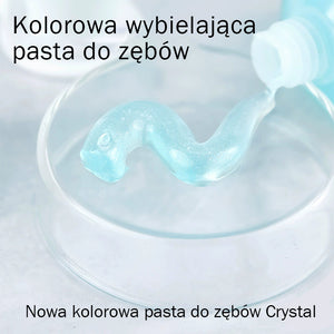 Kolorowa wybielająca pasta do zębów