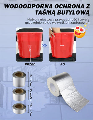 Wodoodporna taśma aluminiowa