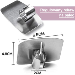 Osłony palców ze stali nierdzewnej