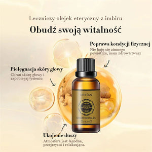 Naturalny olejek imbirowy do detoksu brzucha