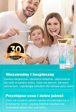 Kolorowa wybielająca pasta do zębów