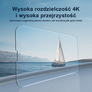 Do iPhone'a Pyłoszczelna i zapobiegająca pękaniu utwardzana folia + bezpyłowe narzędzie do folii