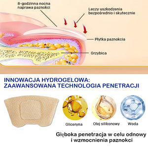 Naklejki na grzybicę paznokci