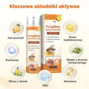 Spray do naprawy paznokci z jadem pszczelim