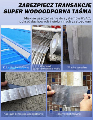 Wodoodporna taśma aluminiowa