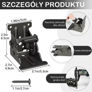 Zawias samoblokujący