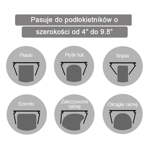 Drewniana tacka na podłokietnik sofy