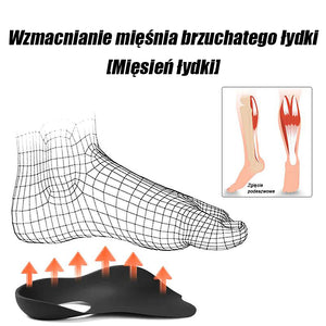 Wkładki do butów Half Arch Leg Corrector Instant Support