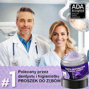 Mineralny proszek do odbudowy zębów
