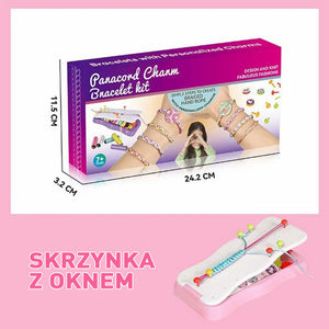 Zestaw do plecionki ręcznej z liną DIY