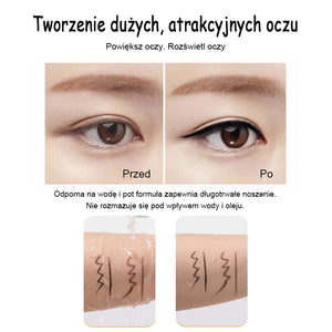 Wodoodporny, szybkoschnący eyeliner