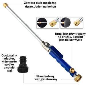 Pistolet na wodę pod wysokim ciśnieniem z dyszą