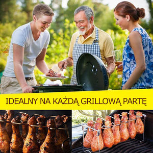 Obsługa siatki do pieczonego kurczaka