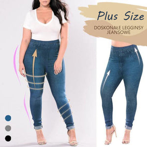 Legginsy damskie Slim Fit Stretch Jean