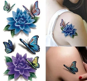 Modne naklejki 3D Tattoo 50 sztuk