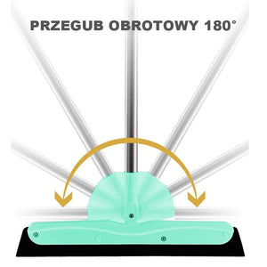 Magic broom 180° obrotowy skrobak chłonny