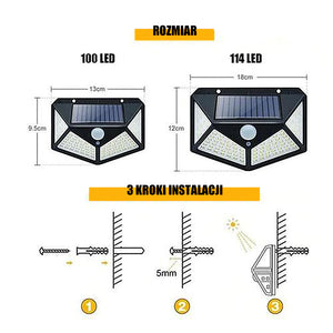 Samodzielna lampa zewnętrzna