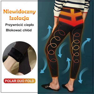 Legginsy rozgrzewające na zimę