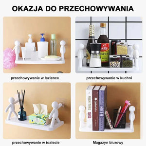 Regał do przechowywania w kuchni i łazience