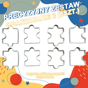 Puzzle z wycinanych ciasteczek - kup jeden, dostaniesz dwa