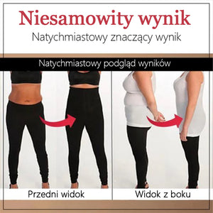 Legginsy ze sztucznej skóry ze stretchem