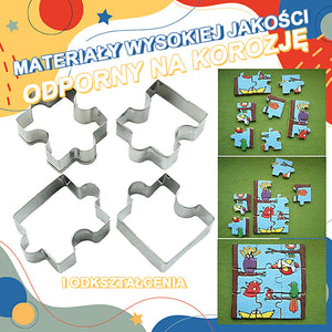 Puzzle z wycinanych ciasteczek - kup jeden, dostaniesz dwa