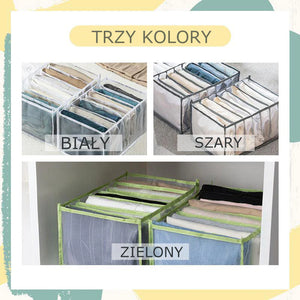 ORGANIZATOR ODZIEŻY DO SZAFY (2 SZT.)